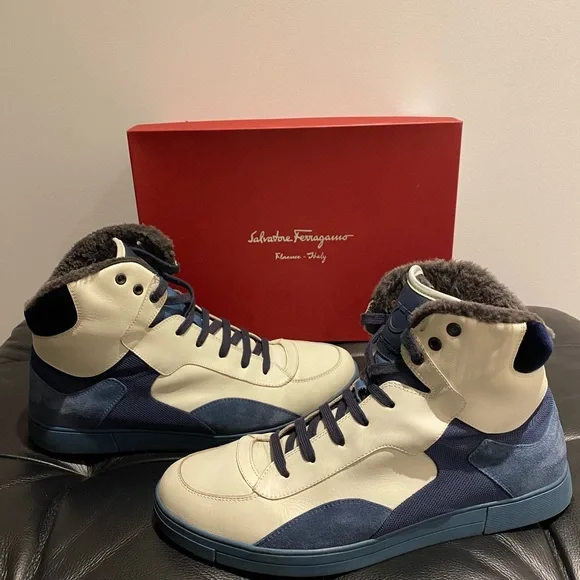 Salvatore Ferragamo Shoes Salvatore Ferragamo Mens High Top